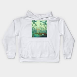 White Bird Grave Kids Hoodie